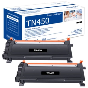 2x Tóner TN450 Compatible con Brother HL-2270DW 2280DW HL-2240 Intellifax 2840 - Imagen 1 de 1