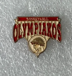 Raro pin insignia GRECIA BALONCESTO OLYMPIAKOS PIREO ΜΠΑΣΚΕΤ ΟΛΥΜΠΙΑΚΟΣ ΠΕΙΡΑΙΑ - Imagen 1 de 2