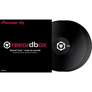 BLACK 12" Rekordbox Control Vinyl (Pair)
