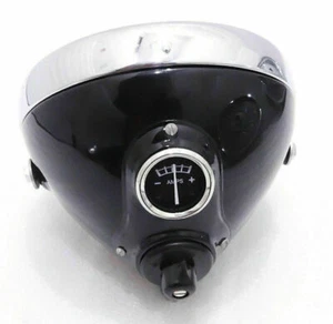 Faro tipo Lucas 8" de diámetro para bicicleta vintage BSA Triumph Norton DU142 - Imagen 1 de 2
