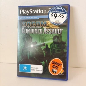 Socom US Navy Seals Combined Assault PlayStation 2 Game PS2 Video Ezy - Picture 1 of 8