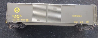 O Scale Santa Fe 50' Double Door Express Box Car #4189  (WB) - Image 1 of 3