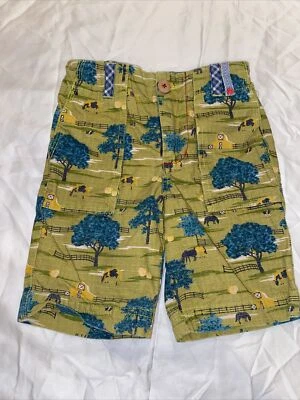 Matilda Jane Boys Shorts, Don’t Fence Me In Size 4, Joanna Gaines EUC - Image 1 of 4