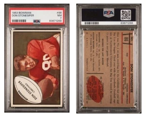 1953 Bowman Don Stonesifer #86 PSA 7 NM - Picture 1 of 1