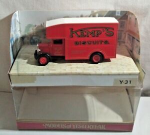 MATCHBOX MODELS OF YESTERYEAR 1:59 MORRIS COURIER KEMP'S BISCUITS - Y-31 - BOXED