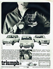 publicit Advertising 0223 1967   Leyland  Triumph  coup GT  1300 2000 2 L