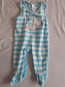 Baby Strampler Blau 62 - Bild 1 von 4