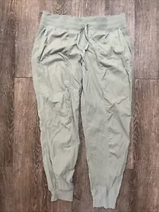Jogger de tiro medio Lululemon Dance Studio longitud completa para mujer talla 12 Palm Court - Imagen 1 de 10