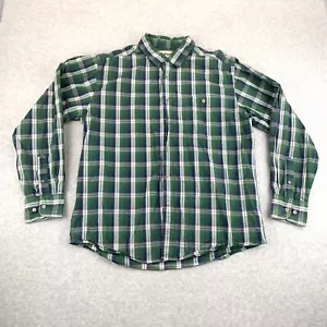 Wrangle grün kariertes Shirt Größe XL robuste Kleidung langarm geknöpft - Bild 1 von 6
