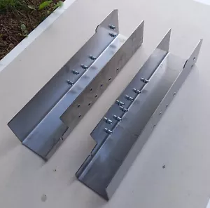 Mazda Mx5 Chassis Frame Rail Repair Panel Pair Stainless Steel Nb NbFL Mk2 2.5 - Picture 1 of 10