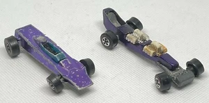 Hot Wheels Lotus Turbine + Topper Johnny Lightening Dragster Part Repair RedLine - Picture 1 of 5