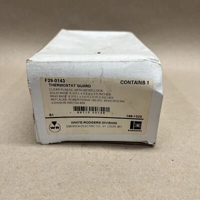 WHITE-RODGERS F29-0143 Locking Thermostat Guard - Image 1 of 4