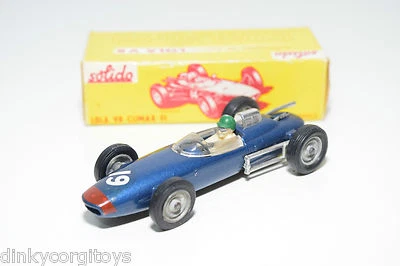 AUTO DA CORSA SOLIDA 135 LOLA V8 CLIMAX F1 BLU METALLIZZATO QUASI NUOVA CON S... - Immagine 1 di 4