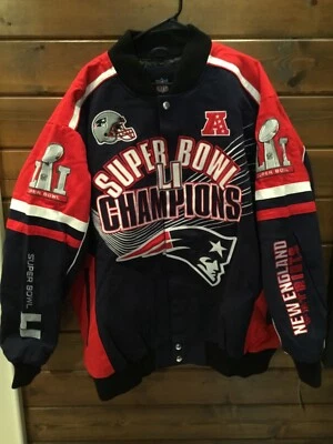 Chaqueta New England Patriots Super Bowl LI Champions G-III 5XL NUEVA CON ETIQUETAS Foto 1 de 4