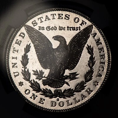 1881-S $1 Morgan Silver Dollar - Looks Proof-Like DMPL Rev - NGC MS 64 - D6066 - Image 1 of 4