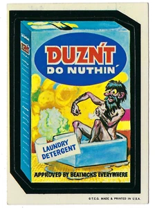 1973 Topps Wacky Packages 1st Series 1 DUZN'T DO NUTHIN' white back nm- o/c - Picture 1 of 1