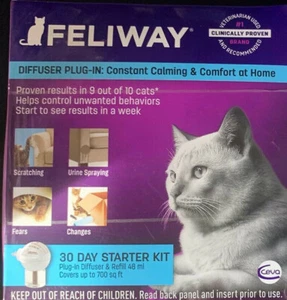 Feliway Classic 30 Day Starter Kit | Diffuser+Refill | 1 pack | - Picture 1 of 1