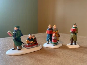 Department 56 Heritage Village1998 Caroling thru the City (Set of 3) - Bild 1 von 3