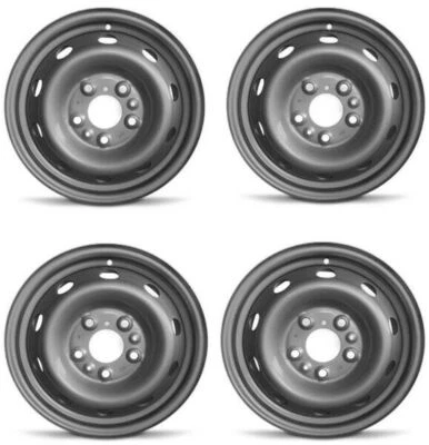 Juego 4 ruedas de repuesto plateadas de 16" para Dodge Promaster 14-19 16x6 5x130 +68 mm Foto 1 de 2