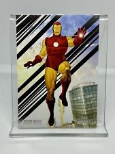 2022 Marvel-Fleer Ultra Avengers-Silver Foil Base-Iron Man