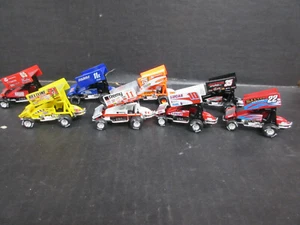 SPECIAL DEAL -- Die Cast Sprint Car Set of 8 cars - Picture 1 of 9