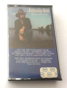 Johnny Lee - Bet Your Heart On Me (1981) Factory Sealed NOS Cassette - Picture 1 of 5