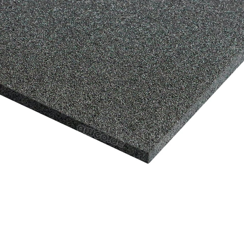 Penn Elcom POLYBloc Schaumstoff 5 mm schwarz 100 x 60 cm Casebau Schaumstoff - Bild 1 von 1