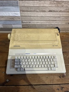 Samsung elektronische Schreibmaschine SQ-1000 - funktionstüchtig siehe Beschreibung - Bild 1 von 13