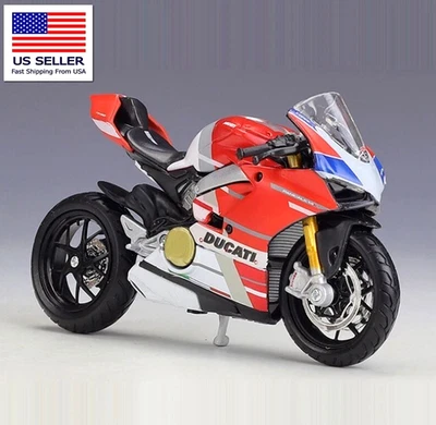 DUCATI PANIGALE V4 S CORSE SPORT BIKE 1:18 REPLICA NEW MAISTO MOTORCYCLE MODEL - Image 1 of 4