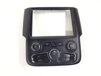 2013-2018 DODGE RAM 1500 RADIO BEZEL CLIMATE CONTROL 1UJ96DX9AE OEM ST# R - Image 1 of 4