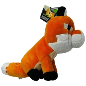 Minecraft Mojang Jinx Happy Explorer Fox Plush Stuffed Animal 11" - Picture 1 of 5