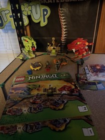 LEGO NINJAGO: Spinner Battle Arena (9456) 100% Complete W/ Instructions