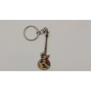 Vintage Jim Beam Guitar Key Chain - Picture 1 of 2