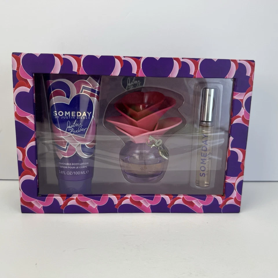 Justin Bieber SOMEDAY 3.4oz Eau De Perfume Parfum Women Set DISCONTINUEDSee Fill - Image 1 of 4