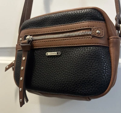 Bolso de mano CHAPS bandolera para mujer negro y marrón Foto 1 de 4