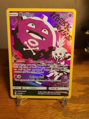 Pokemon TCG Koffing Trainer 243/236, Sm-Cosmic Eclipse, Secret Rare Card - Image 1 of 2