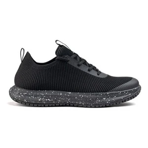 Snibbs Rover Work Sneaker Schuh Schwarz Speckle Knit Schnürer Tie Comfort Herren 11,5 - Bild 1 von 8