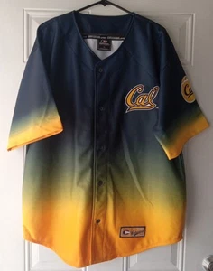 UC Cal Berkeley Golden Bears Jersey Size L Fits Like A Xl Vintage - Picture 1 of 7