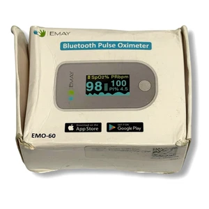 Pulsossimetro Bluetooth Emay EMO-60 DMG Box - Foto 1 di 4