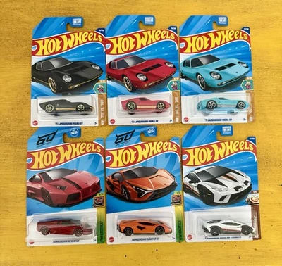 Hot Wheels  Lamborghini Miura SV Dollar Tree Exclusive Aqua Blue, Red, Black +++ - Image 1 of 4