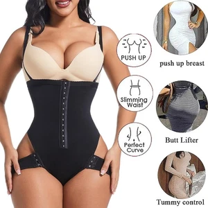 Women Cuff Tummy Trainer Femme Exceptional Shapewear Butt Lift Tummy Control US - Picture 1 of 12
