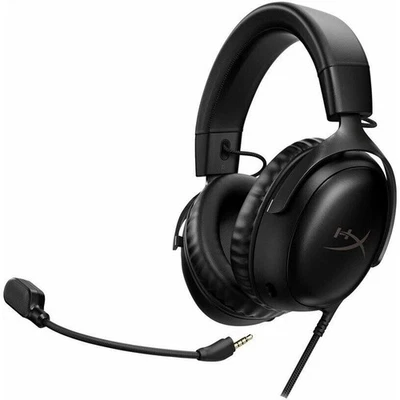 HyperX Cloud III Wired Gaming Headset, Surround, 3,5mm Klinke USB-C, schwarz - Bild 1 von 4