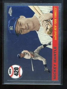 Topps Chrome Mickey Mantle Home Run History 420 2008 #MHRC420 - Imagen 1 de 2