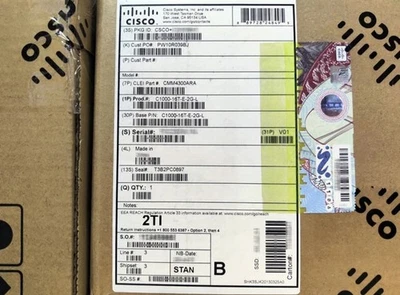 C1000-16T-E-2G-L Cisco C1000 Series 16x GE, 2x SFP LAN Base External PS - Image 1 of 4