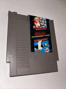 Nintendo NES "Super Mario Bros/Duck Hunt" Cartridge Game Tested Working - Picture 1 of 3