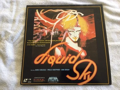 Liquid Sky (1982) Laserdisc Anne Carlisle Cult Classic - Image 1 of 3