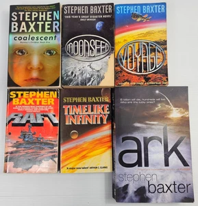 Stephen Baxter 6 Book Bundle: Timelike Infinity, Raft, Moonseed Plus More Titles - Picture 1 of 12