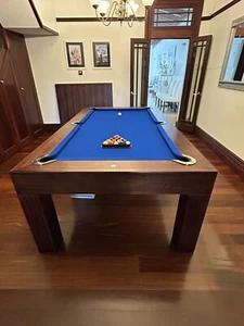 Boardroom Executive Conference 7 Foot Slate Statesman Pool Table/ Dining Table - Picture 1 of 6