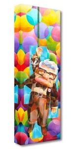 UP Pixar Walt Disney Fine Art Tom Matousek Lt Ed TOC Canvas Print Up Goes Carl - Picture 1 of 1