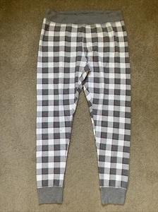 Women’s Warm Essentials By Cuddl Duds Size XL Plaid Sleep Lounge Jogger Pants - Picture 1 of 5